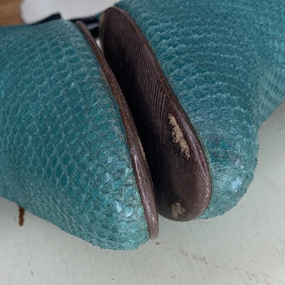 vintage 80s Nine West : snake snake skin boots - Picture 11 of 15